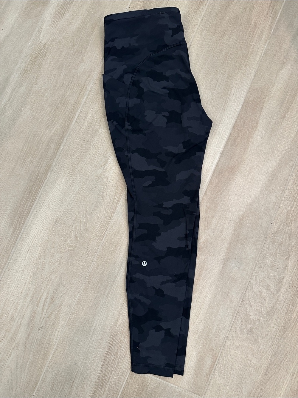 lululemon athletica Black Camo Leggings